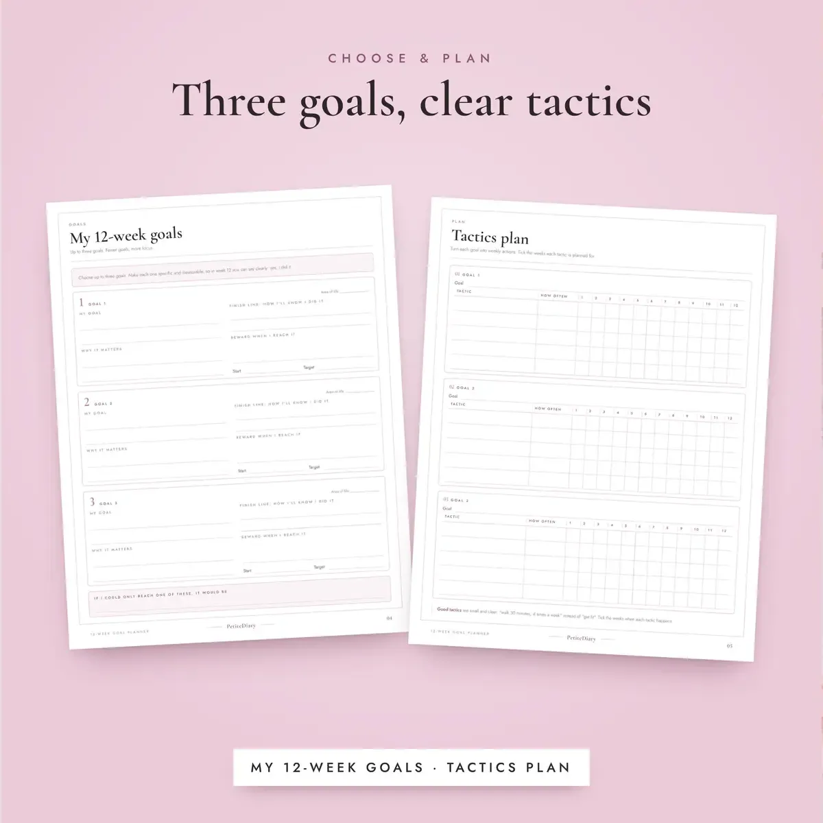 12 Week Planner, image 4