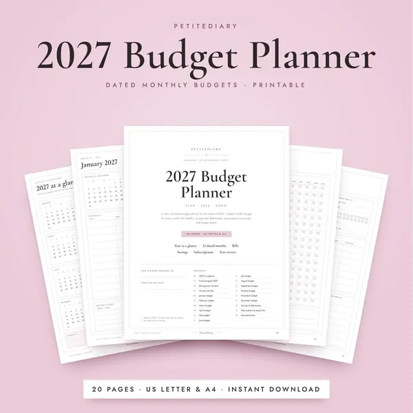 2027 Budget Planner