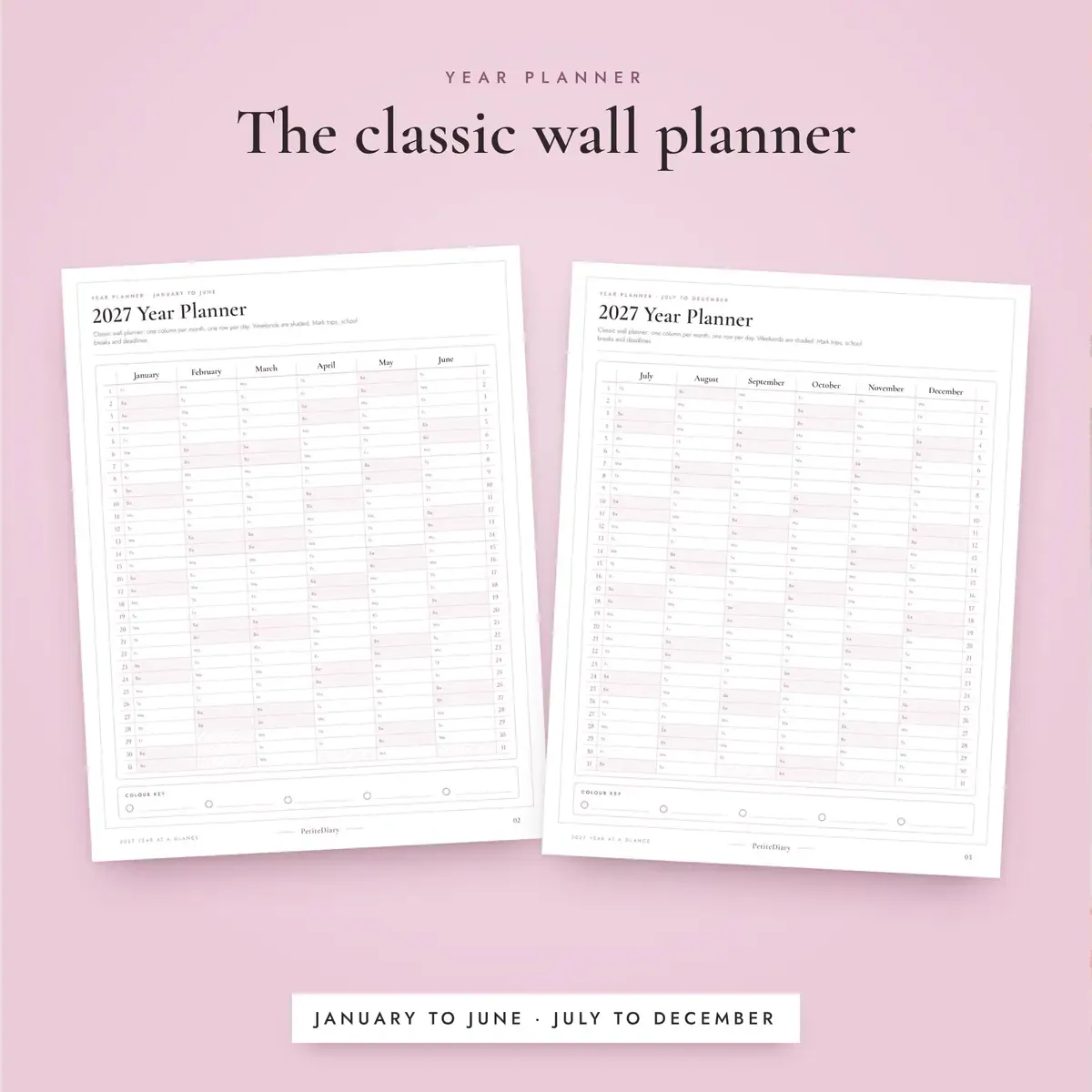 2027 Calendar One Page, image 4