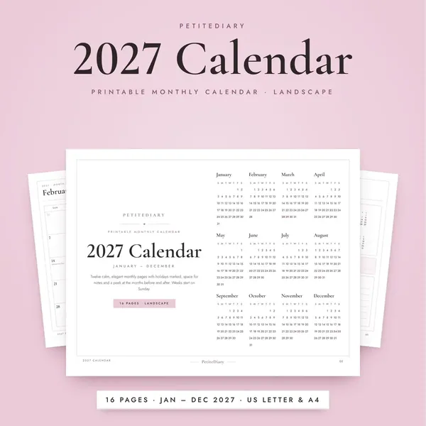 2027 Calendar