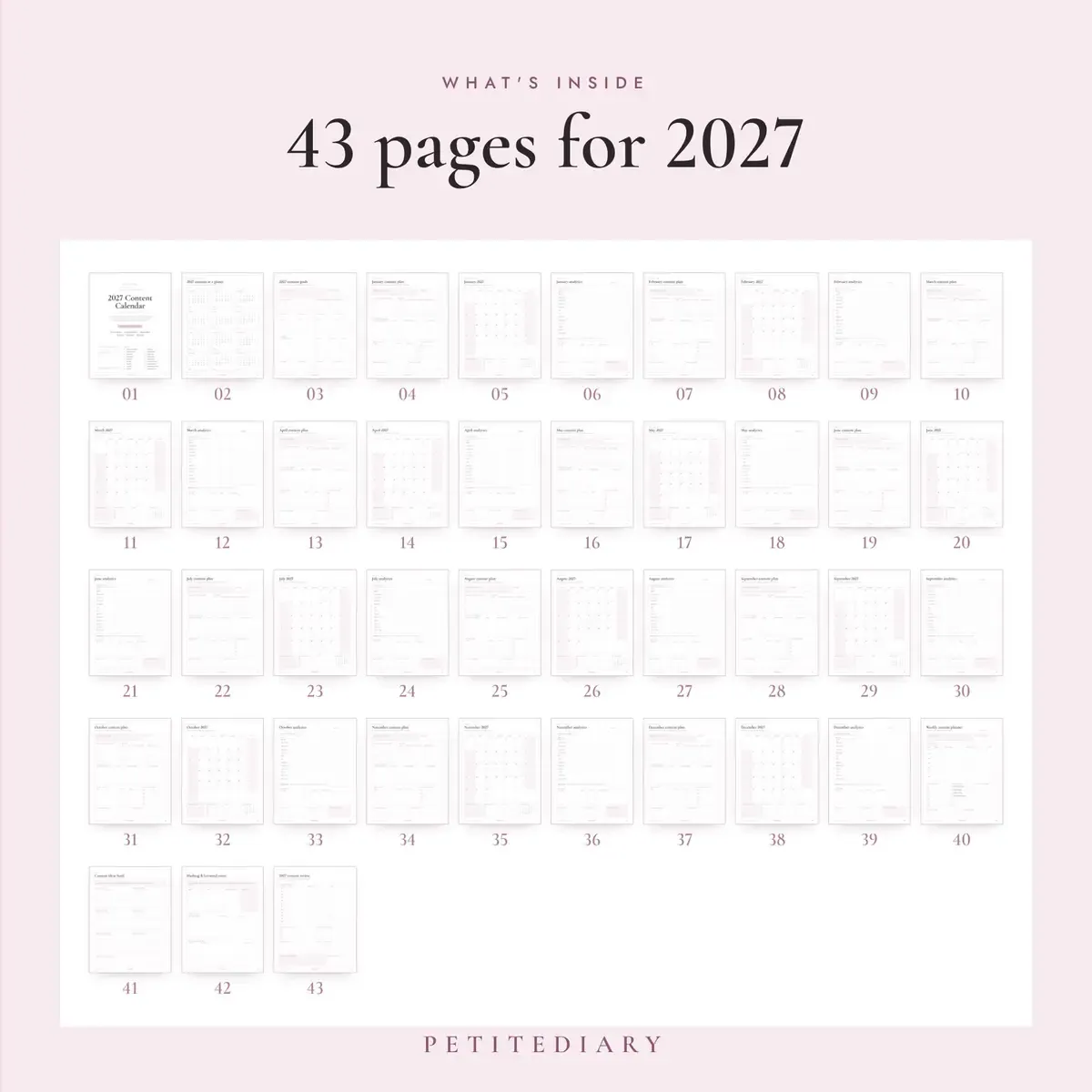 2027 Content Calendar, image 2