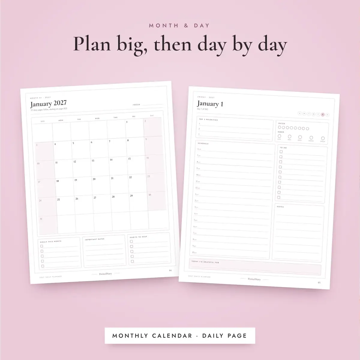 2027 Daily Planner, image 4