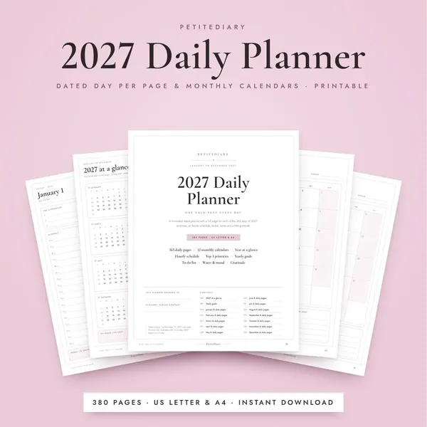 2027 Daily Planner