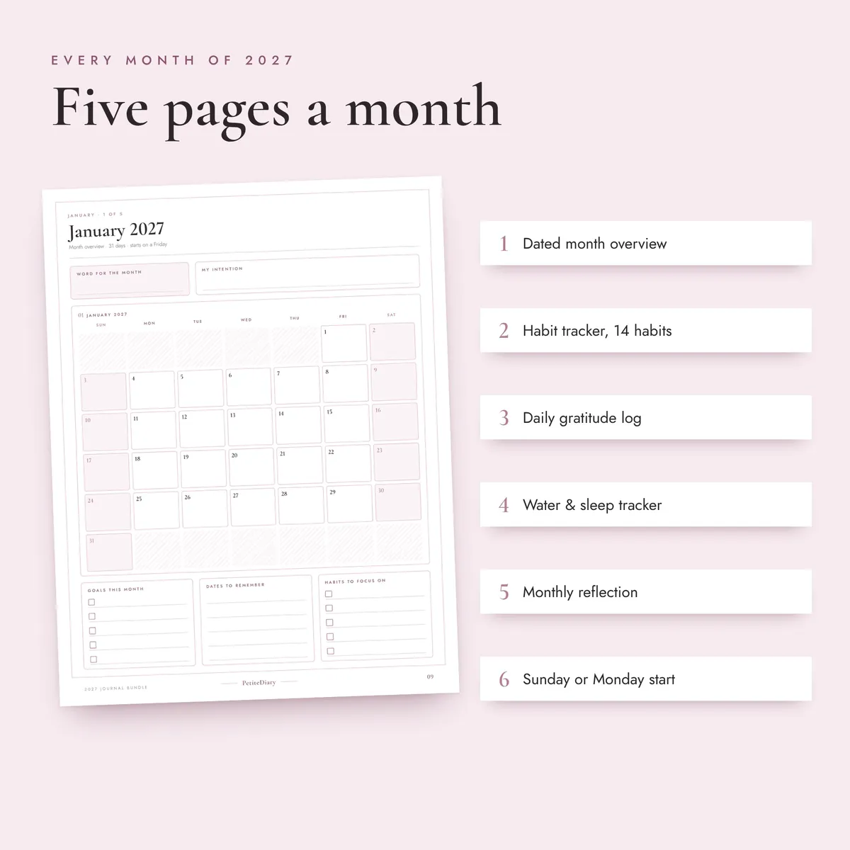 2027 Journal Bundle, image 3