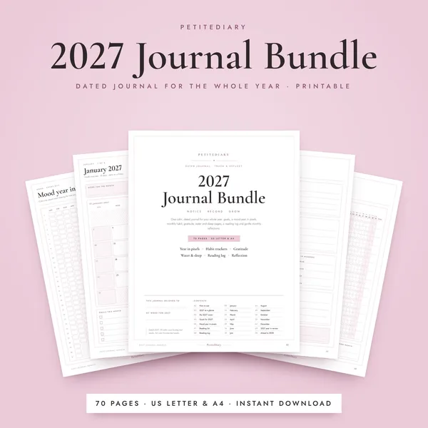 2027 Journal Bundle