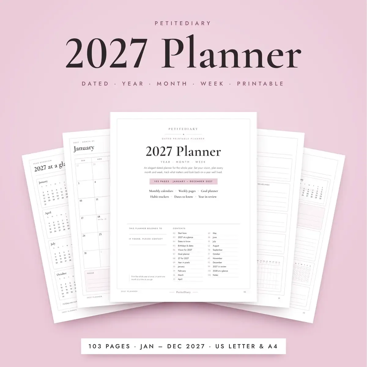 2027 Planner