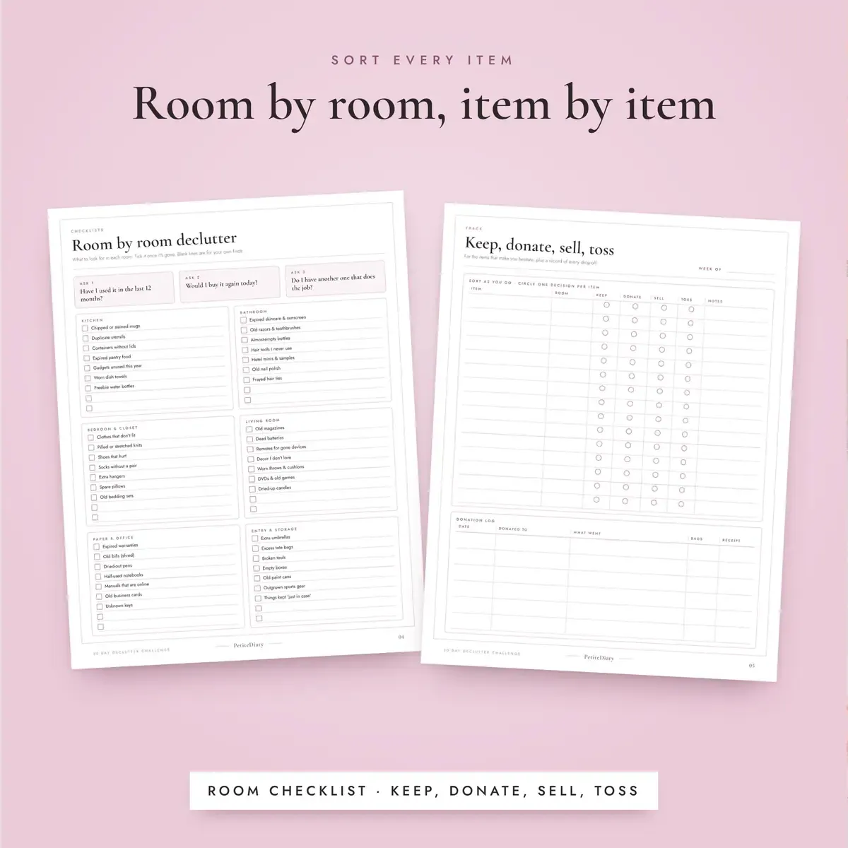 30 Day Declutter Challenge, image 4