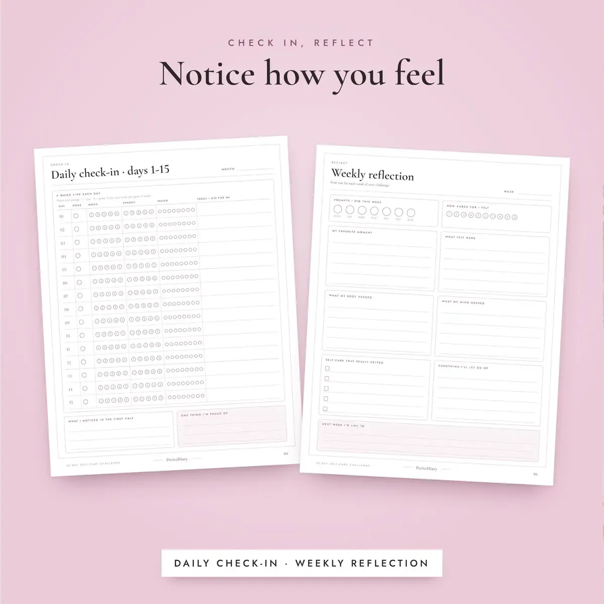 30 Day Self Care Challenge, image 4