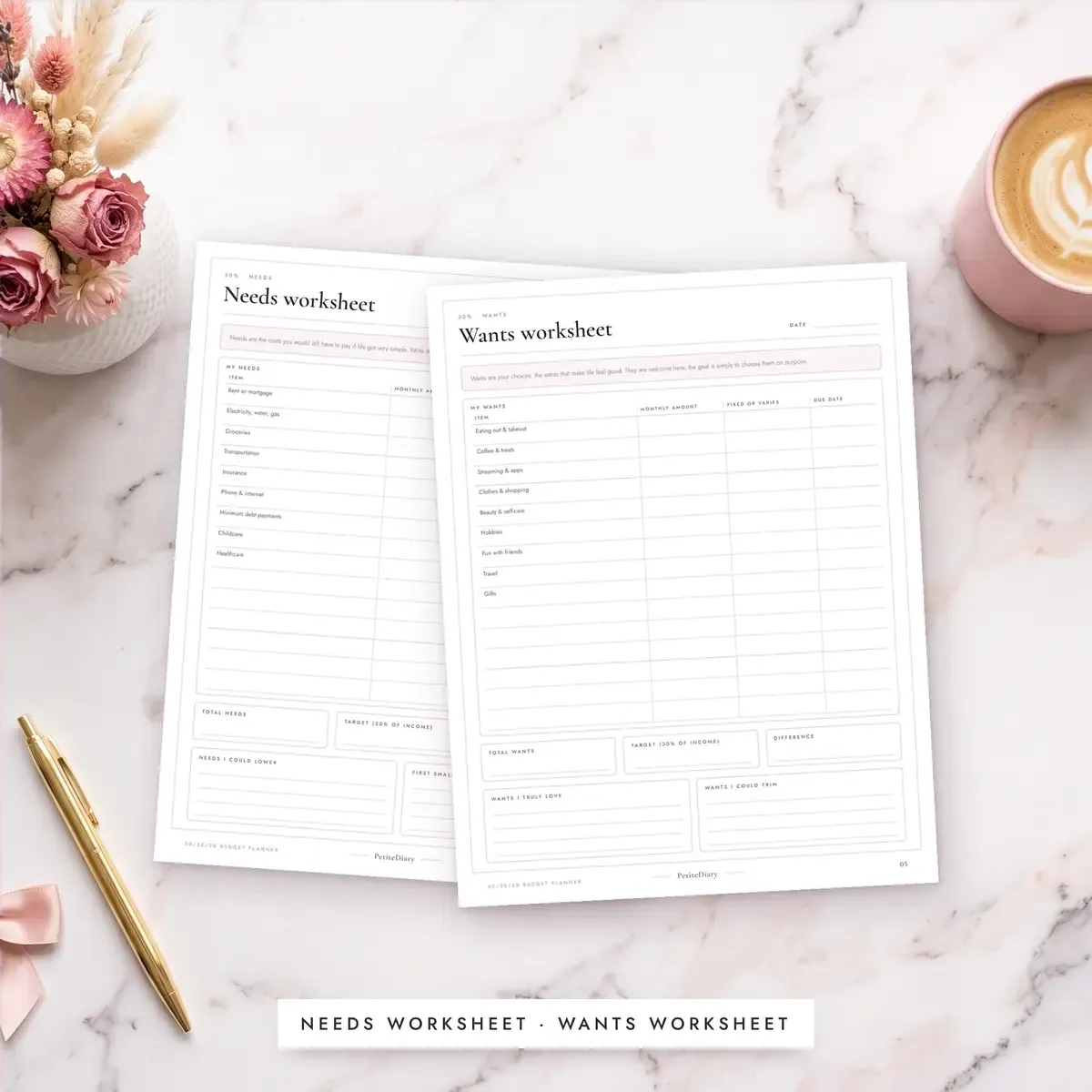 50/30/20 Budget Planner, image 5