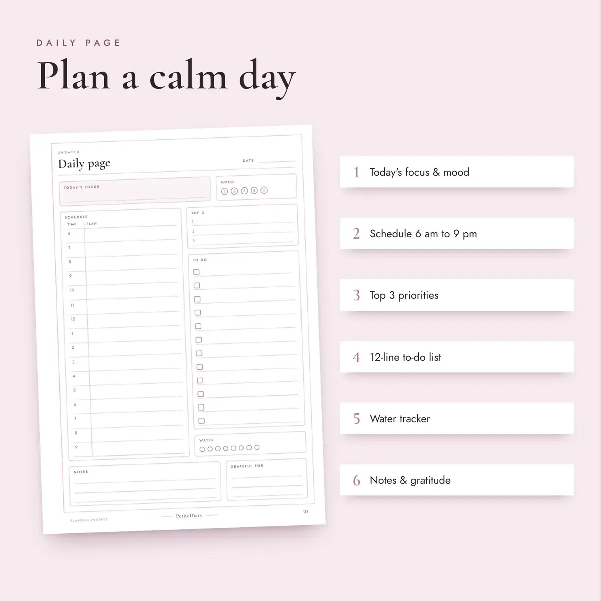 A5 Planner Inserts, image 3
