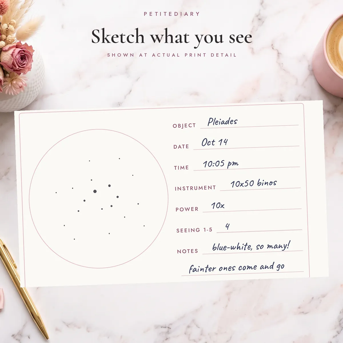 A5 Stargazing Journal, image 4