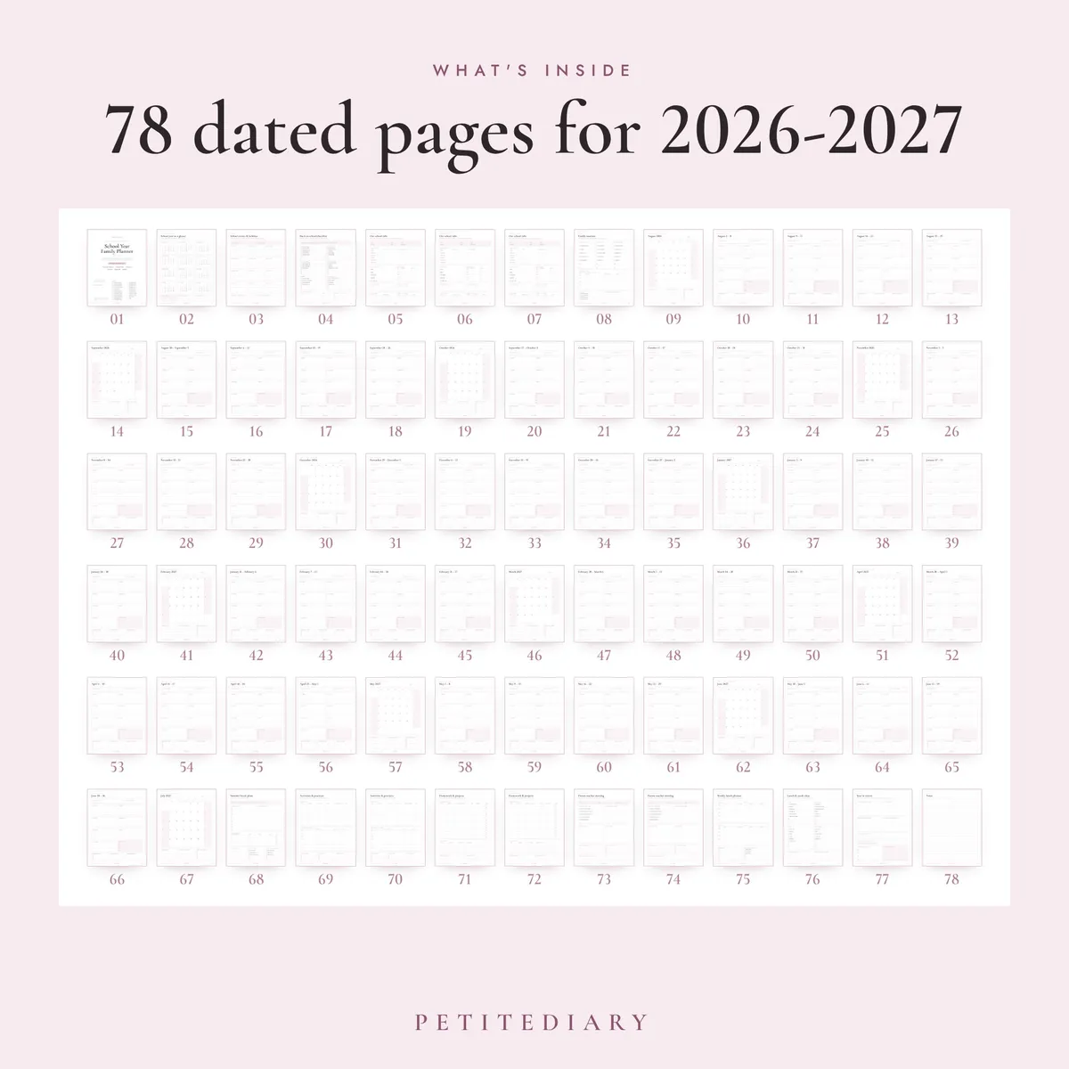 Academic Planner 2026-2027 for Families, image 2