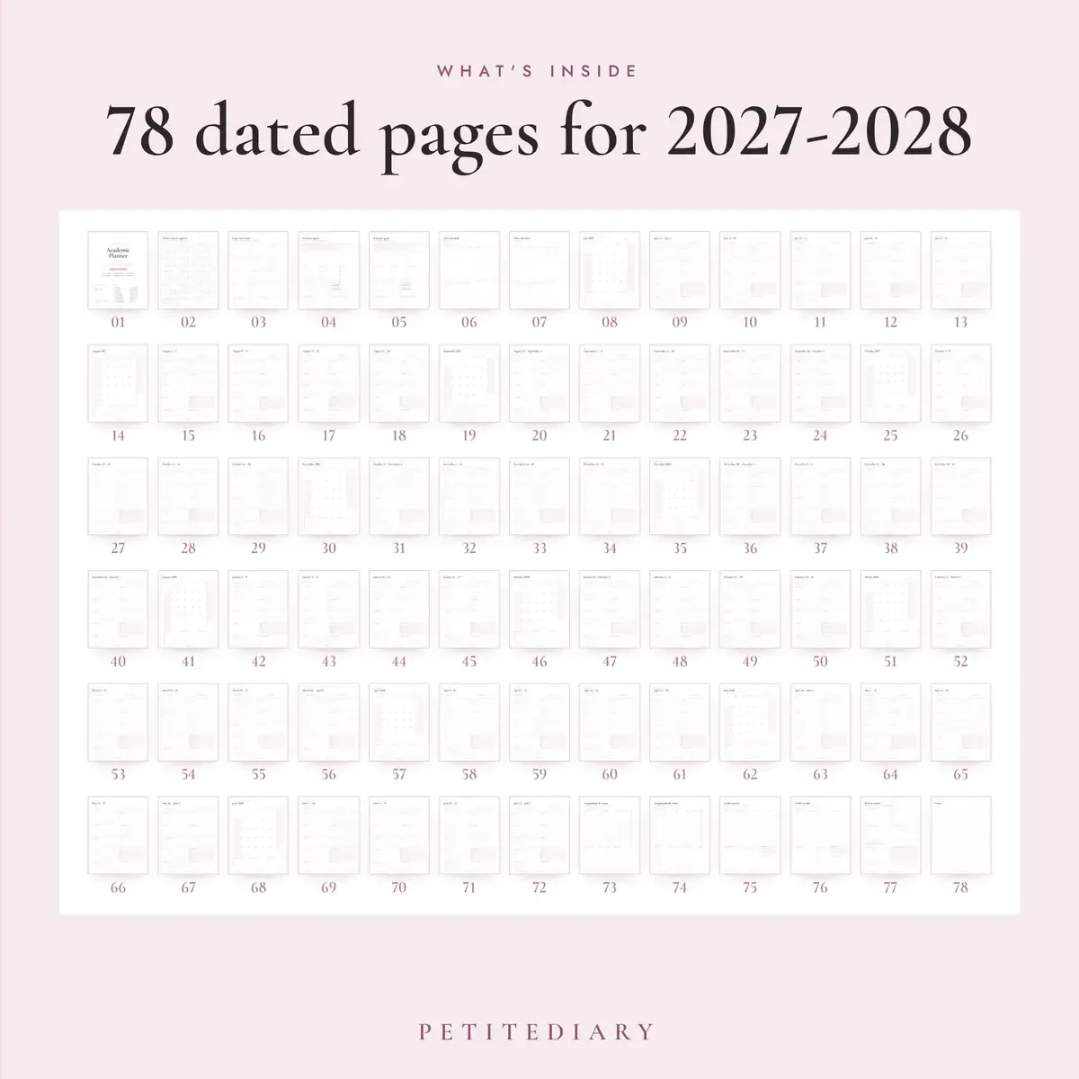 Academic Planner 2027-2028, image 2