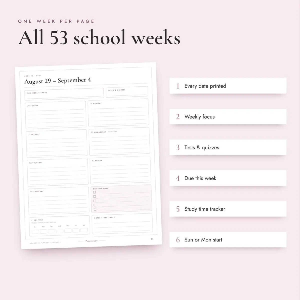 Academic Planner 2027-2028, image 3