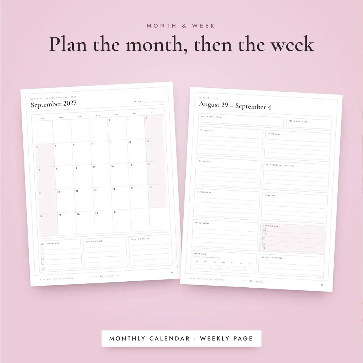 Academic Planner 2027-2028, image 4