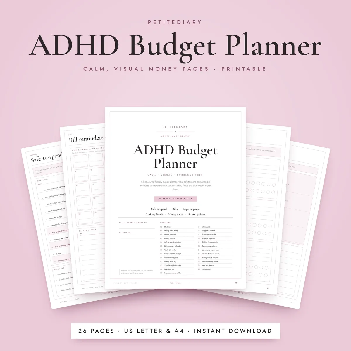 ADHD Budget Planner