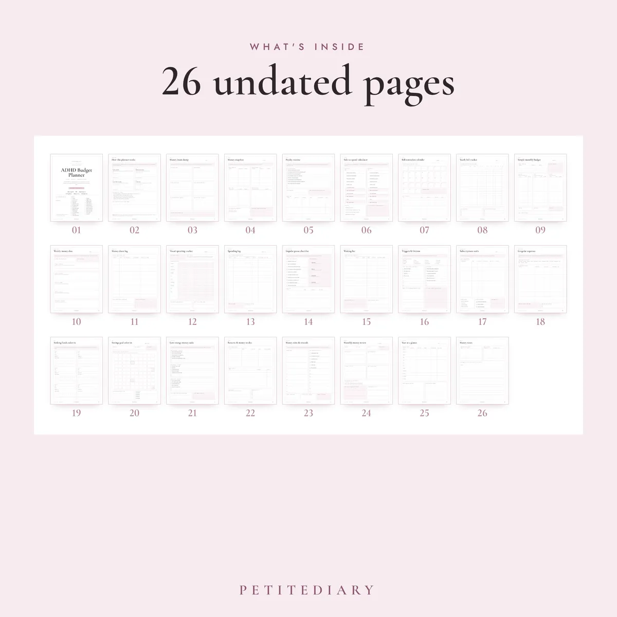 ADHD Budget Planner, image 2