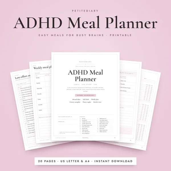 ADHD Meal Planner