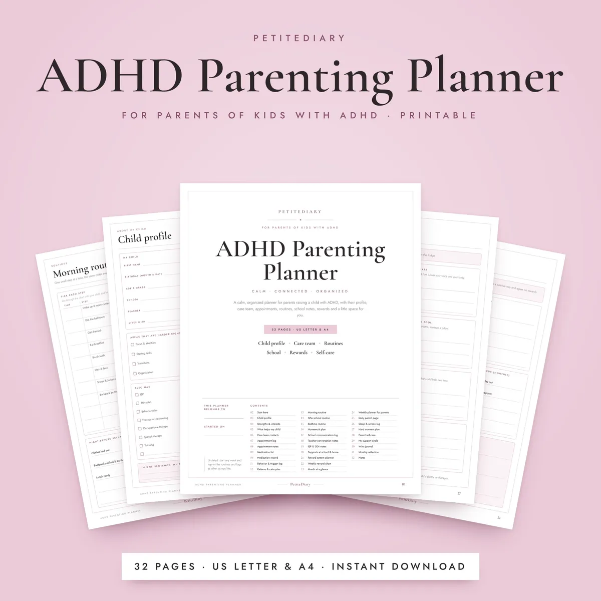 ADHD Parenting Planner