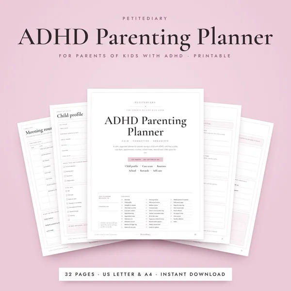 ADHD Parenting Planner