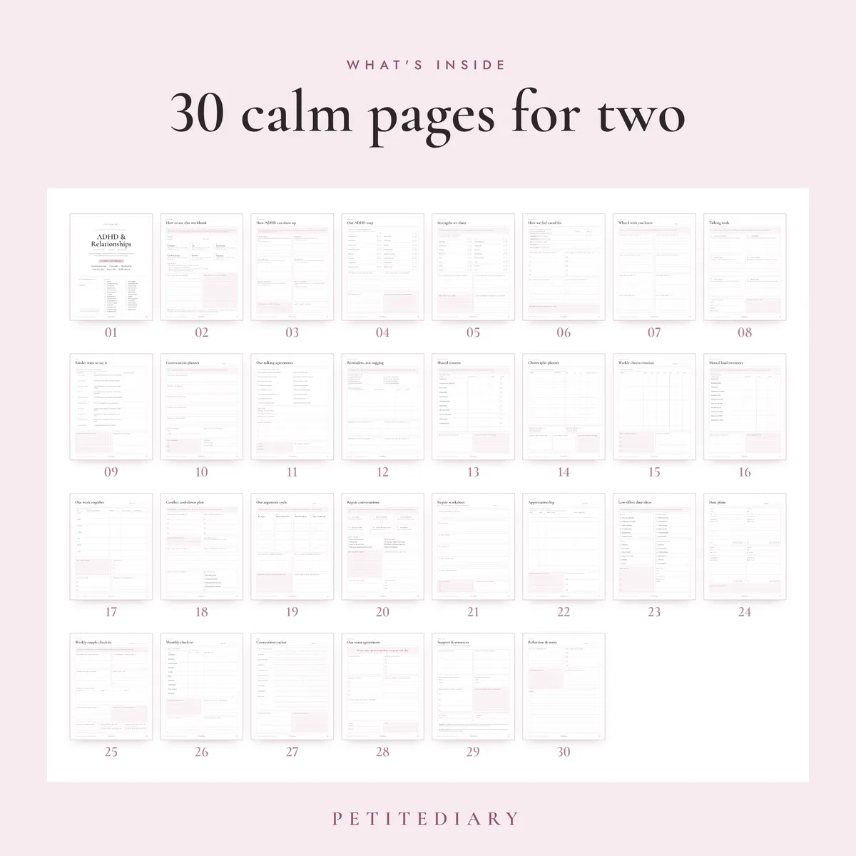 ADHD Relationships Workbook for Couples, image 2