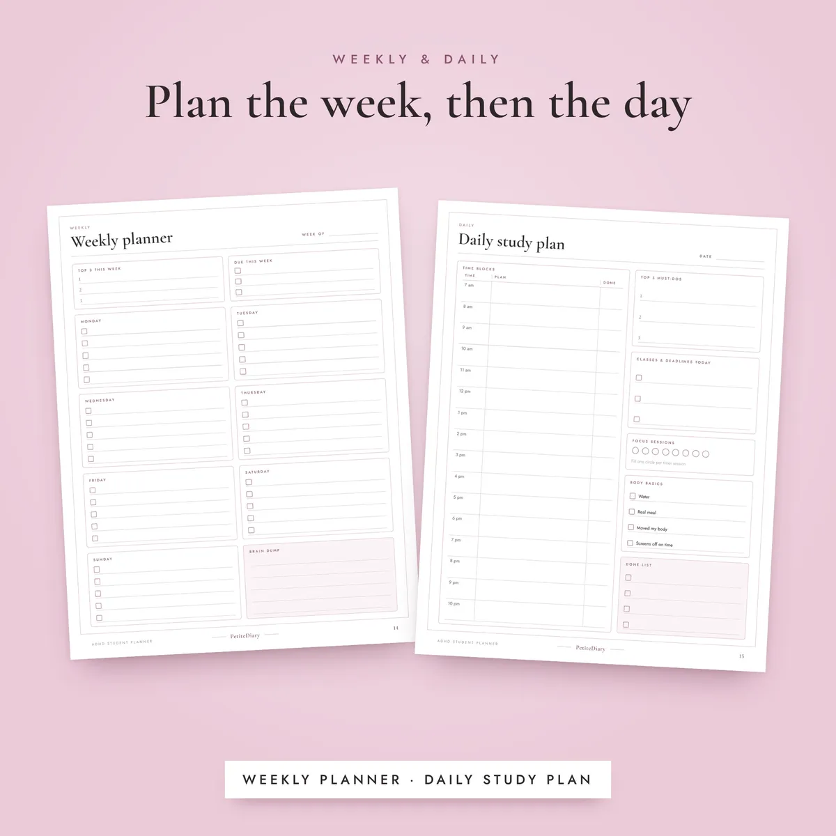 ADHD Student Planner, image 4