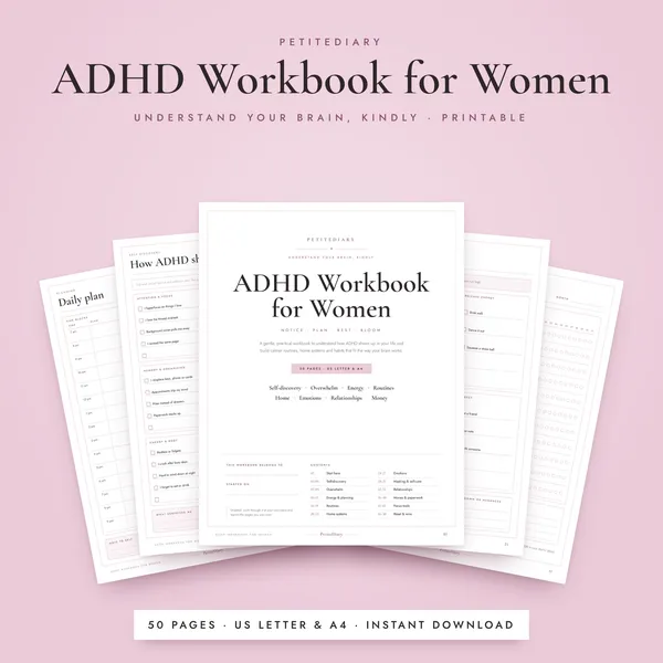 ADHD Workbook for Women