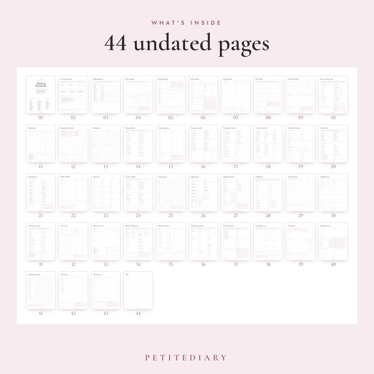 Adulting Workbook for Young Adults, image 2