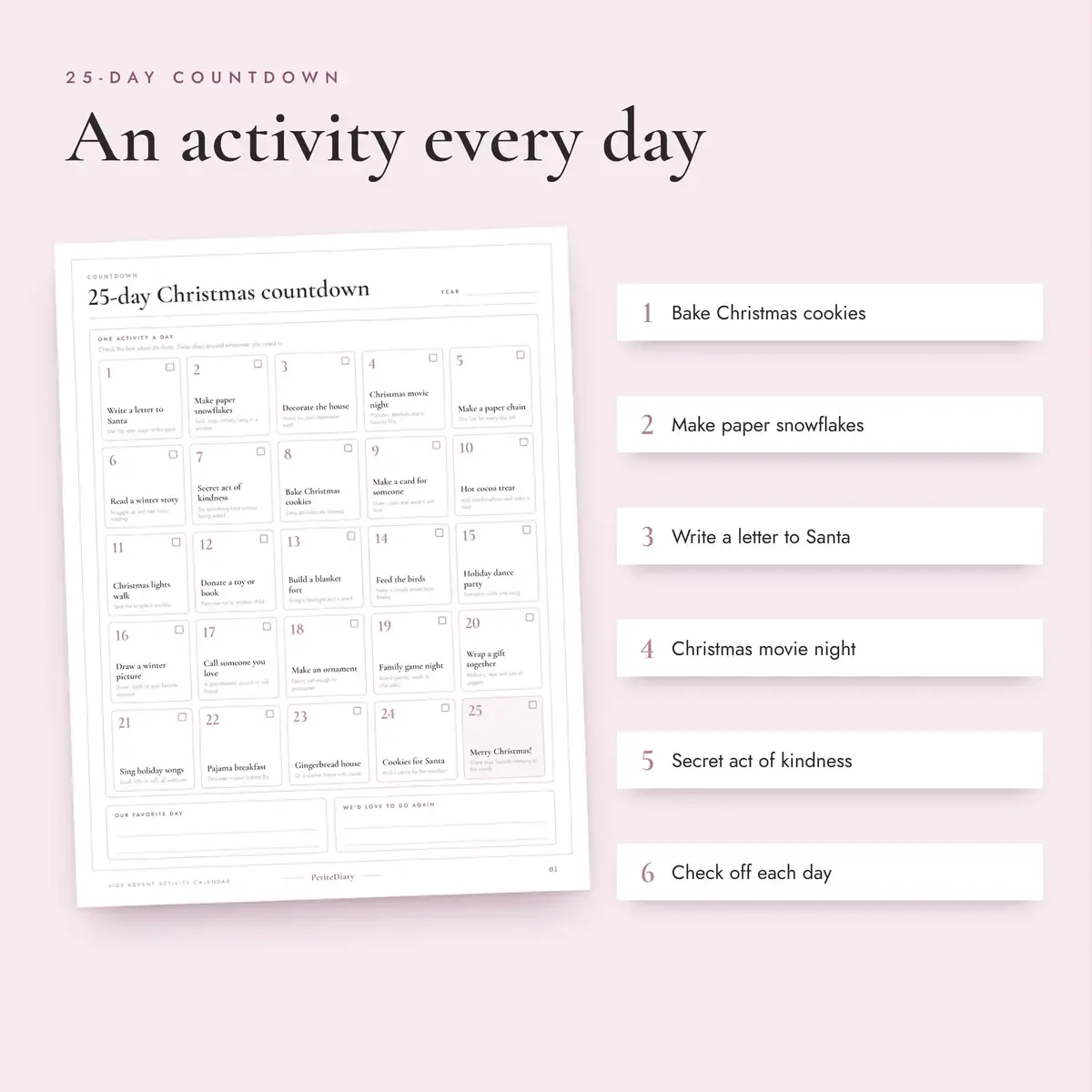 Advent Calendar for Kids, image 3
