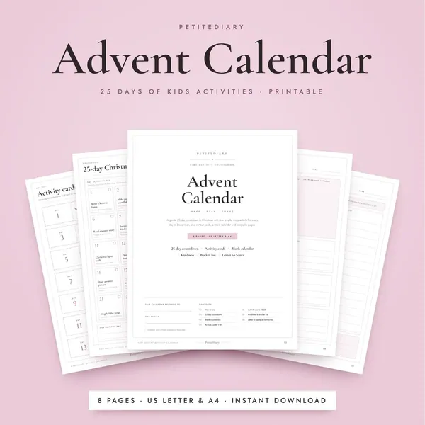 Advent Calendar for Kids