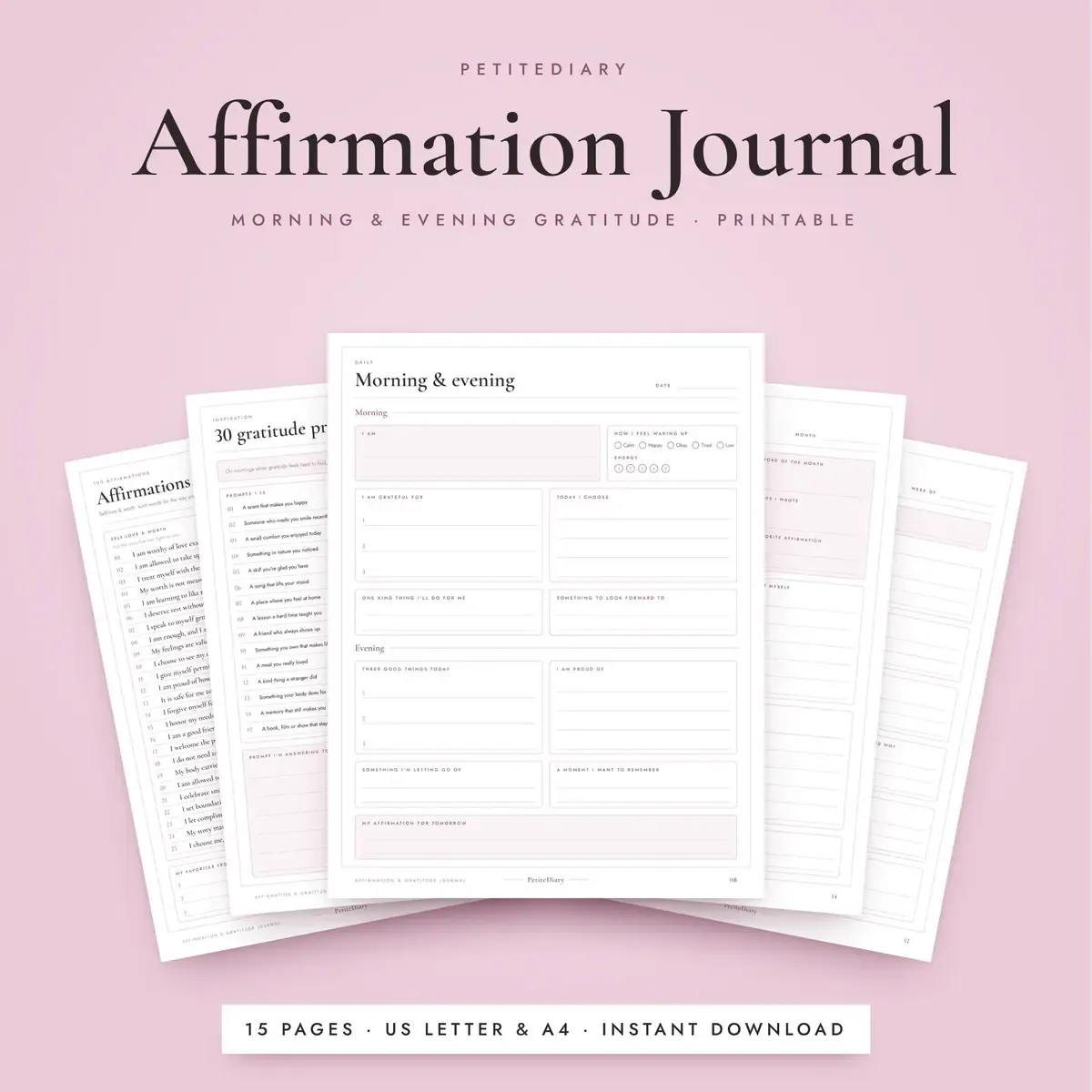 Affirmation Journal