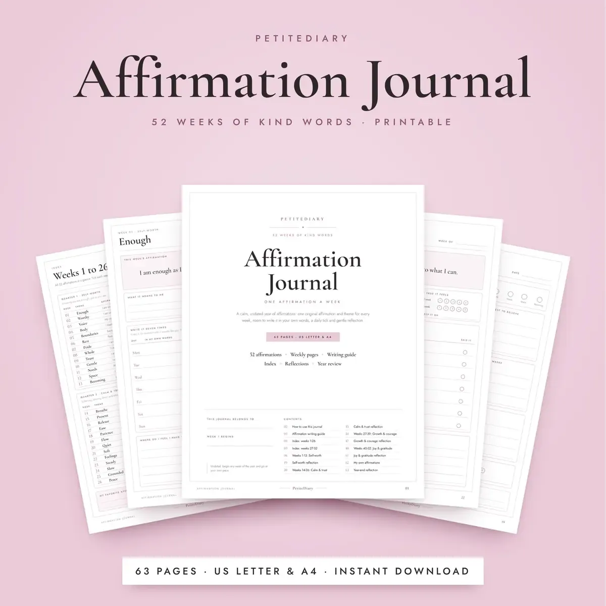 Affirmation Journal