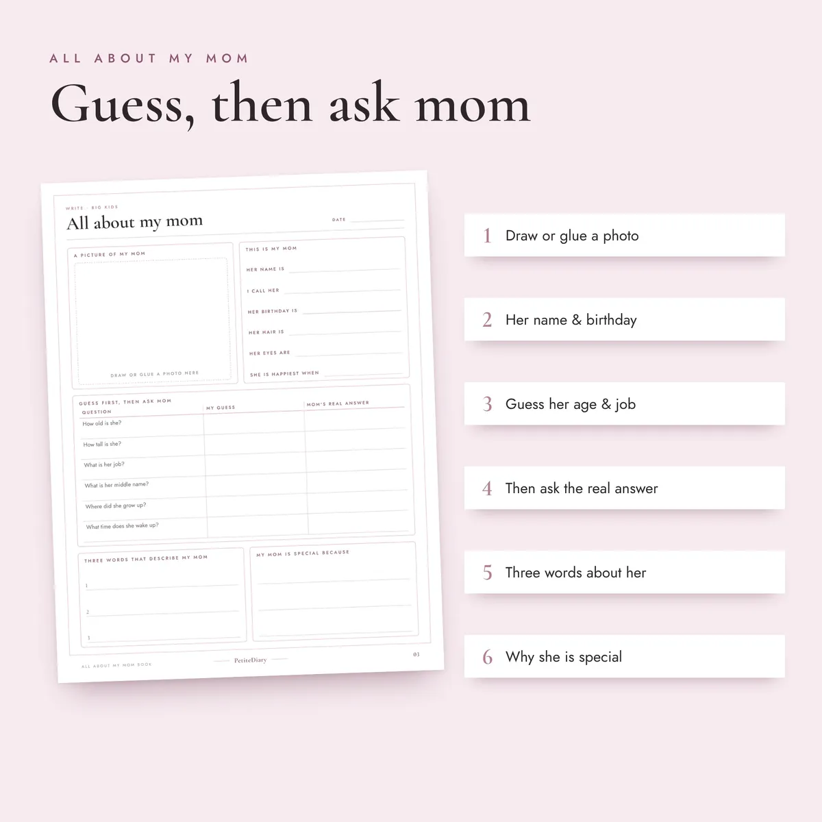 All About My Mom for Kids, image 3