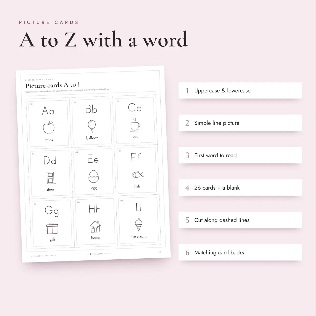 Alphabet Flash Cards, image 3