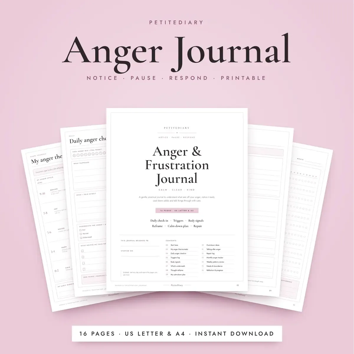Anger Journal