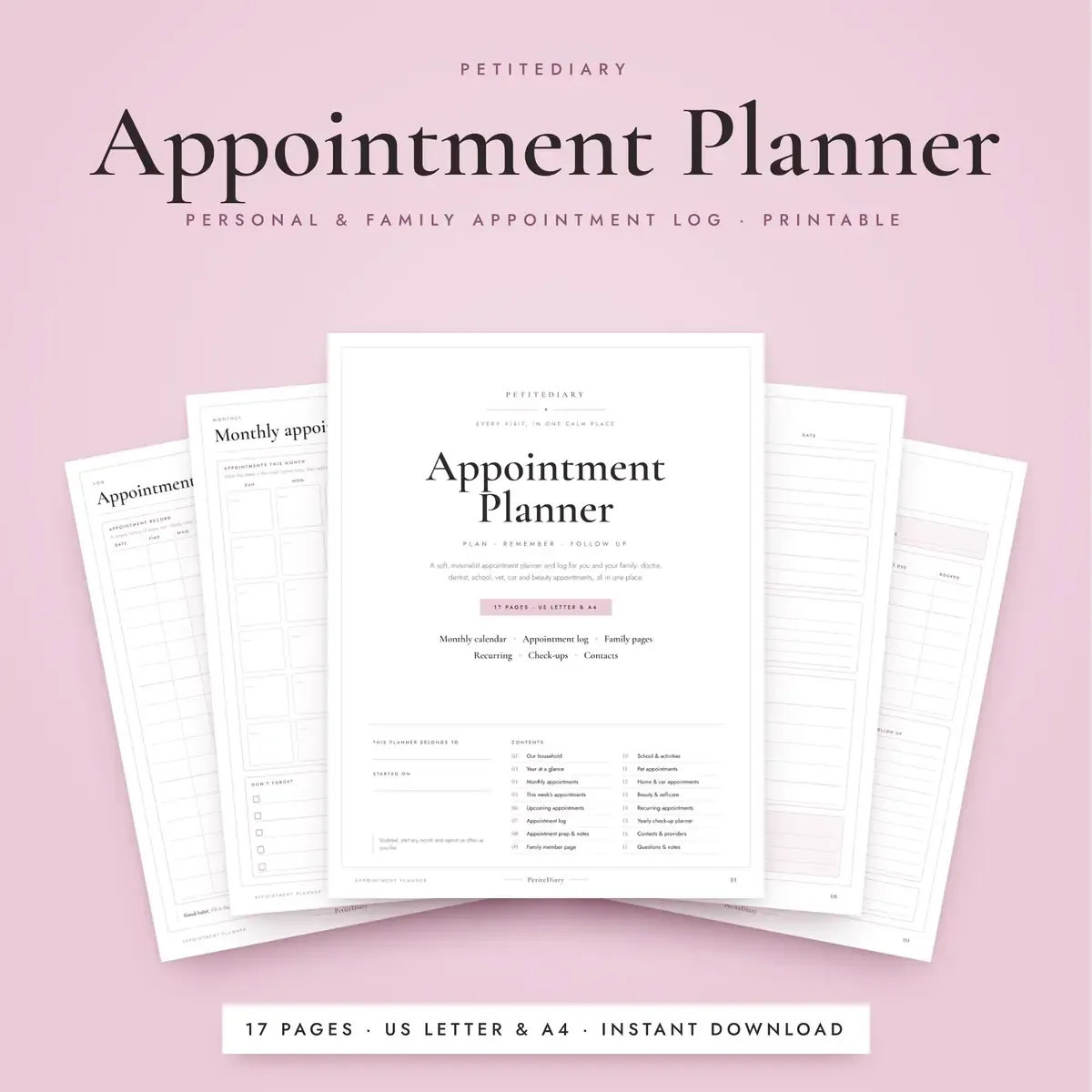 Appointment Planner for Families