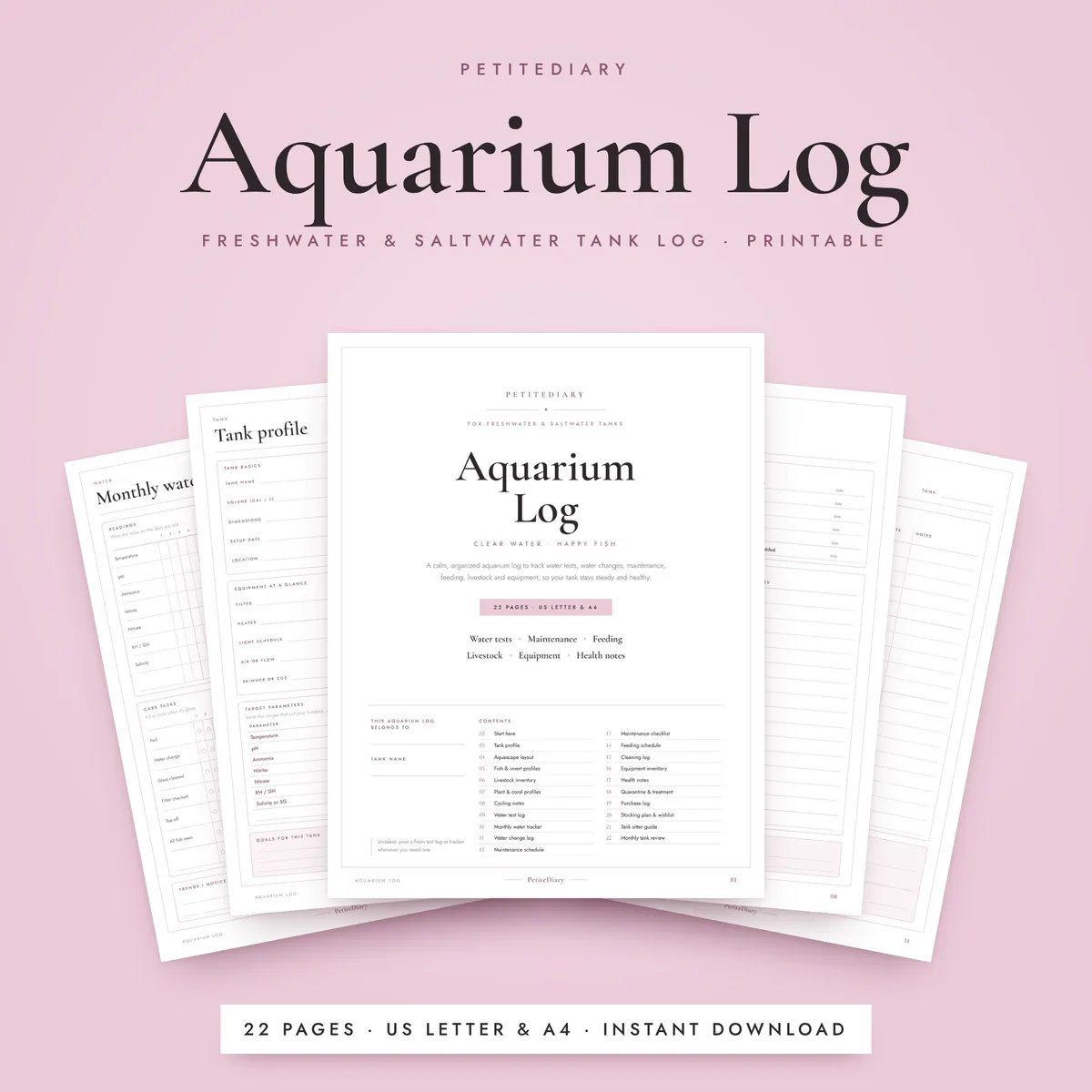 Aquarium Log