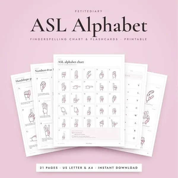 ASL Alphabet Chart
