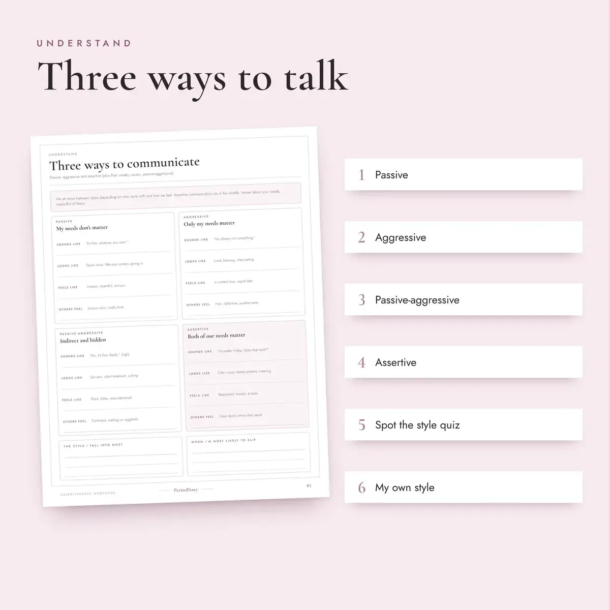 Assertiveness Workbook, image 3