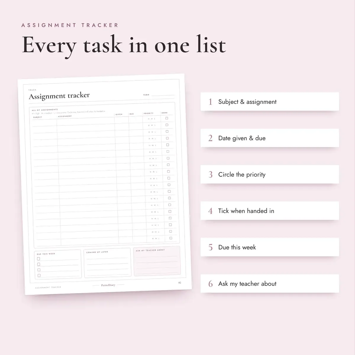 Assignment Tracker for Students, image 3