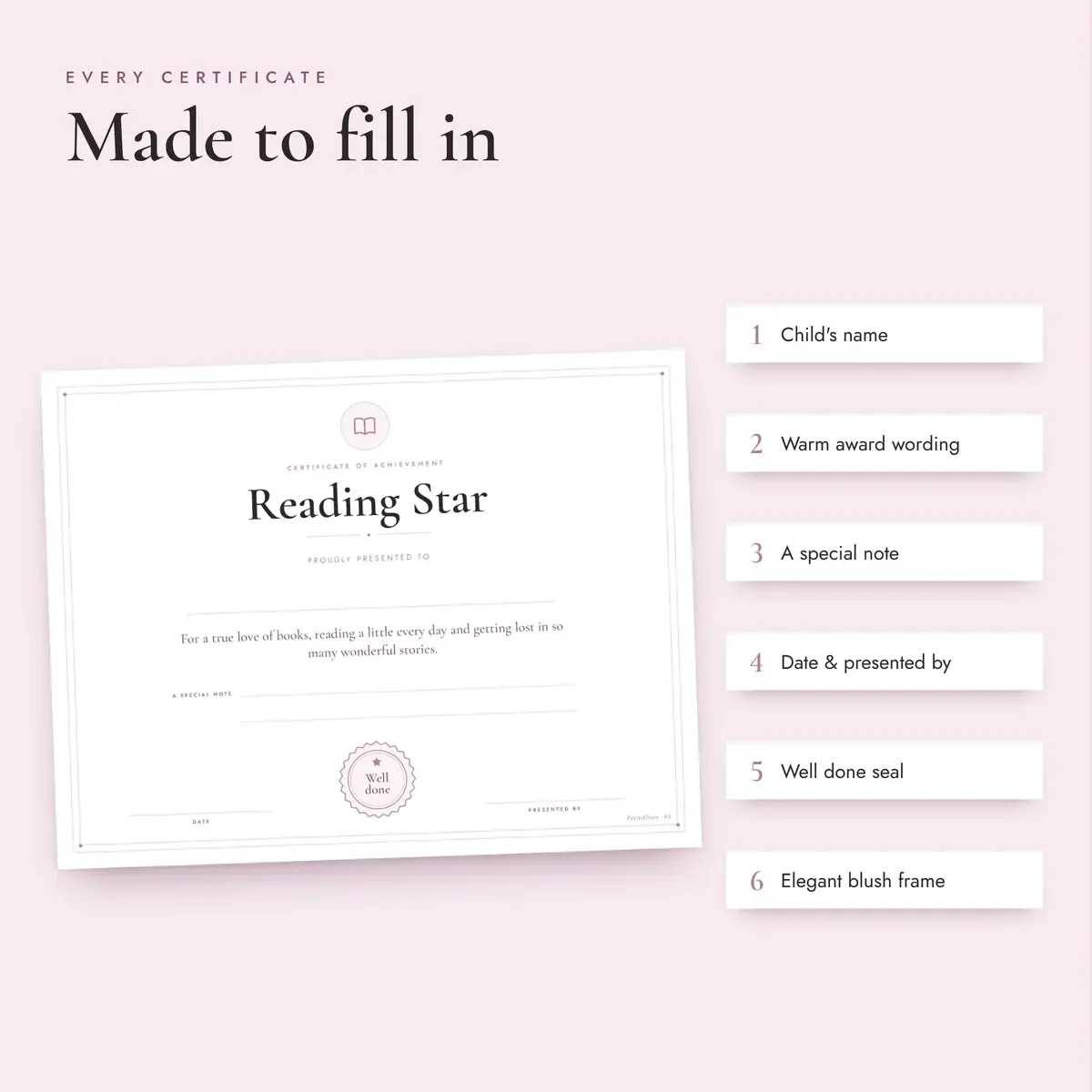 Award Certificate for Kids, image 3