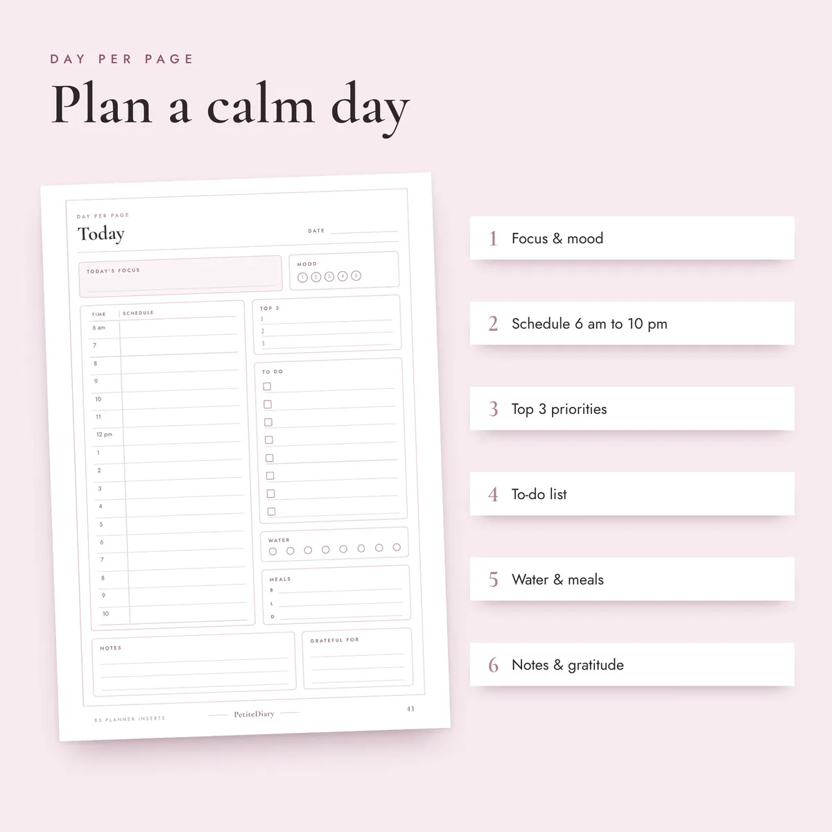 B5 Planner Inserts, image 3