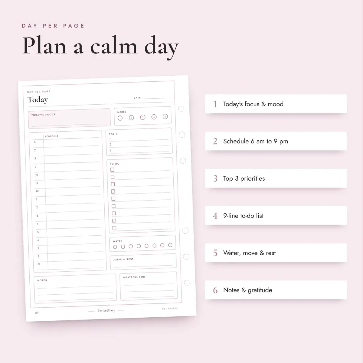 B6 Planner Inserts, image 3