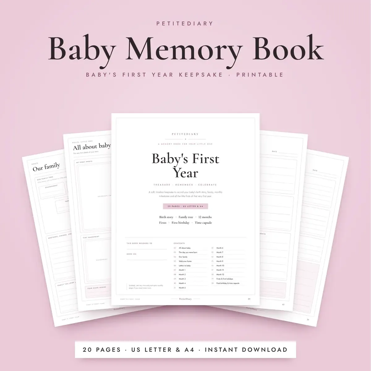 Baby Memory Book