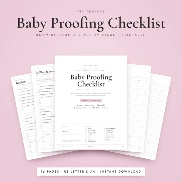 Baby Proofing Checklist
