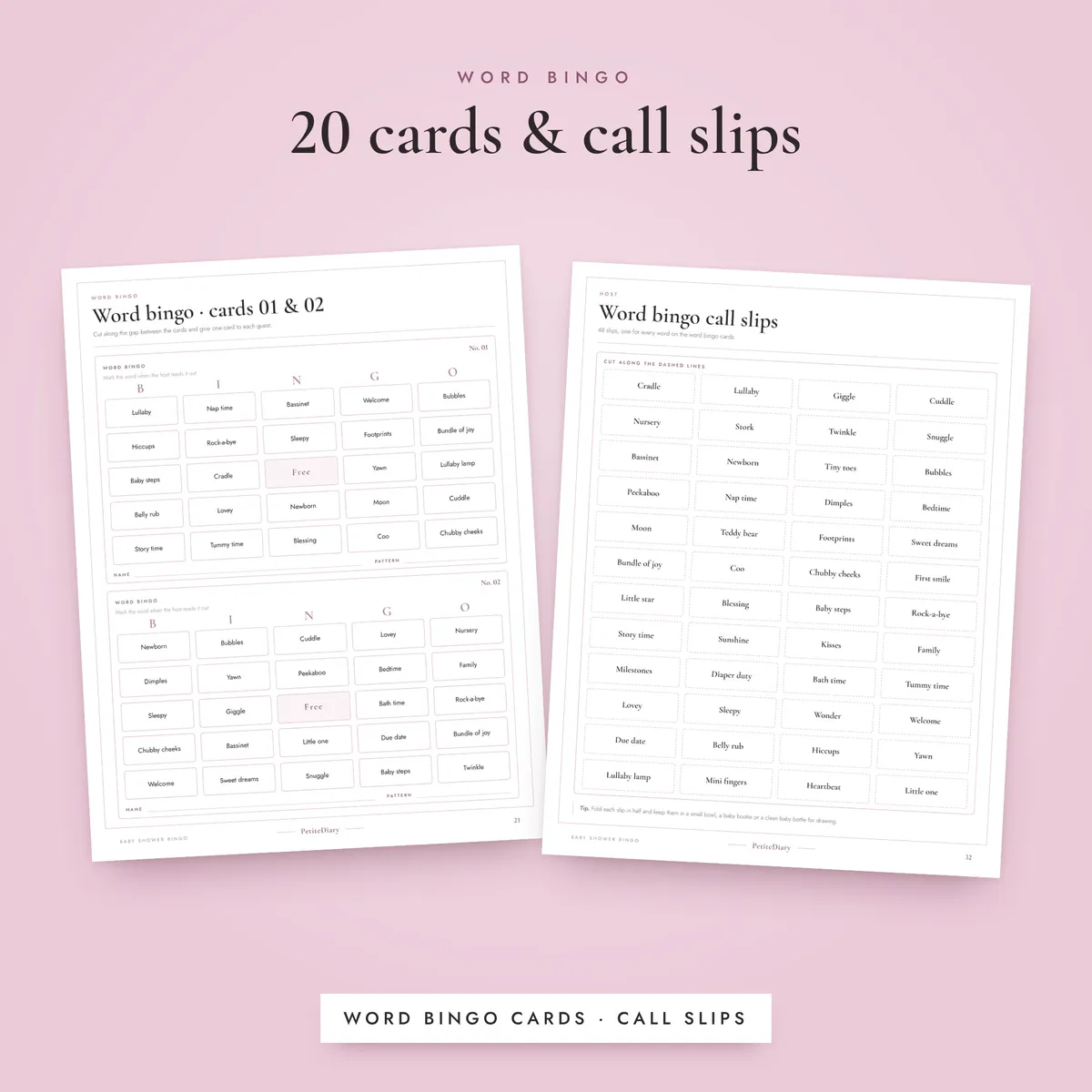 Baby Shower Bingo, image 4