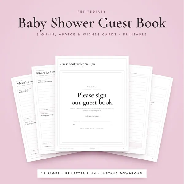 Baby Shower Guest Book