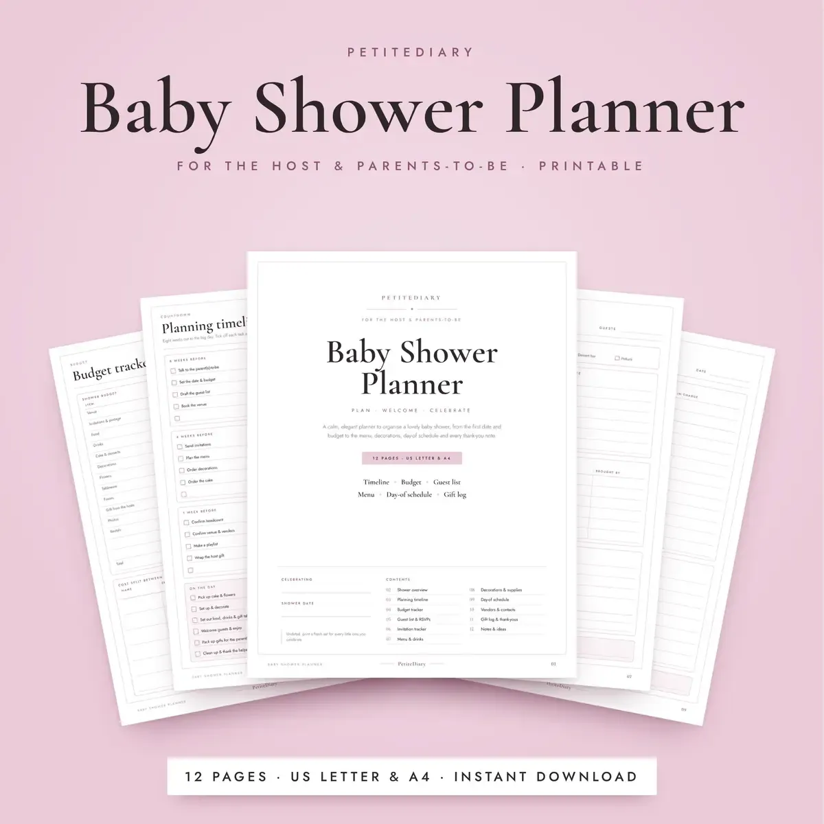 Baby Shower Planner