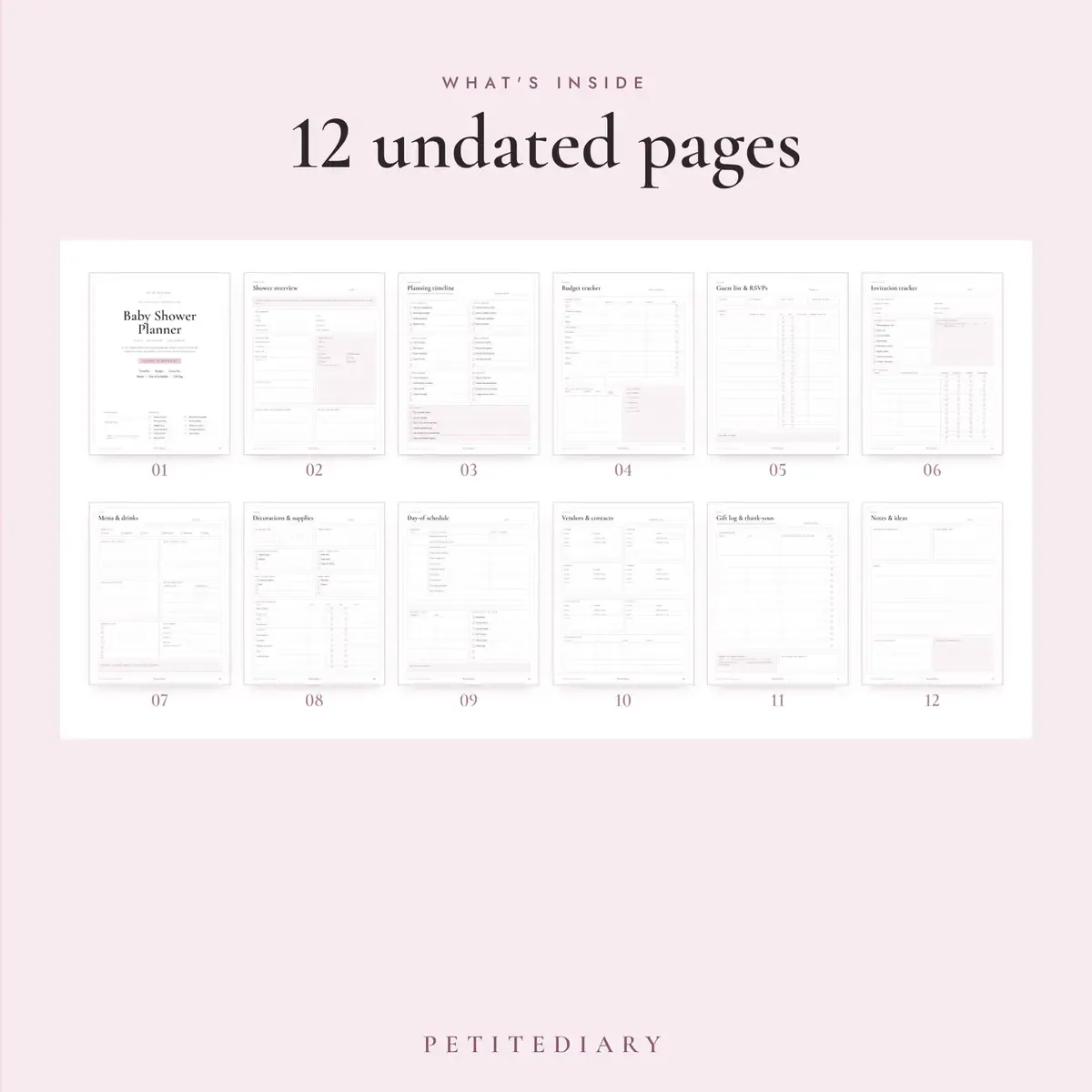 Baby Shower Planner, image 2