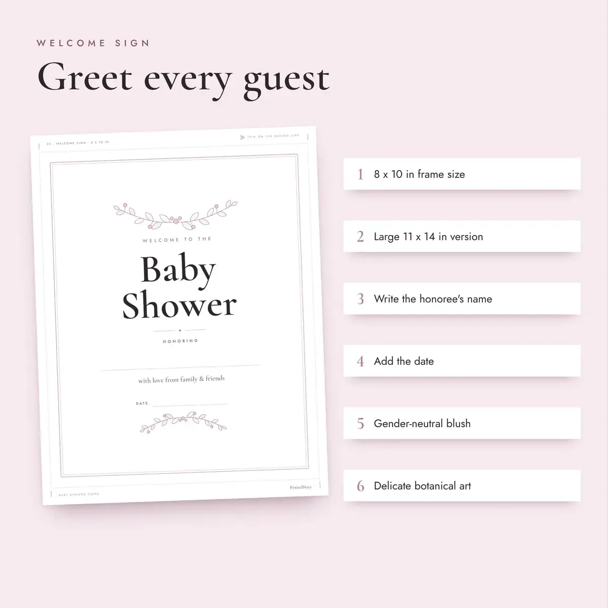 Baby Shower Signs, image 3
